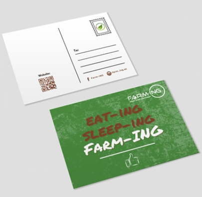 Postkarten, DIN A6, Farm-ING, DE